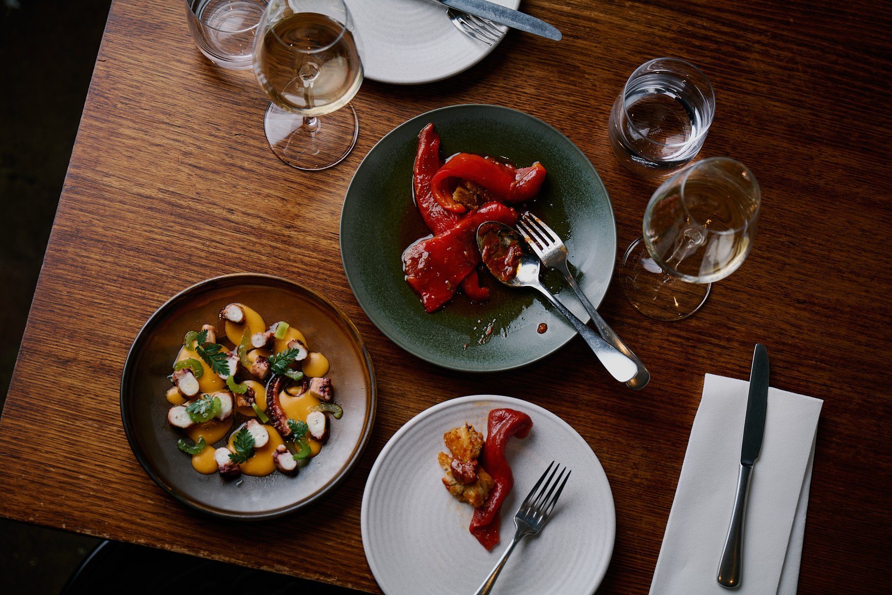 A table spread of Tipo 00βs starters signature Italian craftsmanship in Melbourne.
